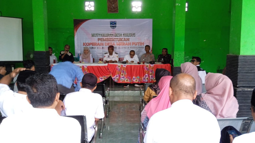 Musdes Khusus Pembentukan Koperasi Merah Putih Desa Taman